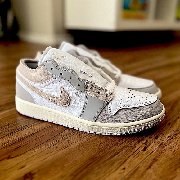 Air Jordan 1 Low Craft “White Sail” - Picture 3 of 14